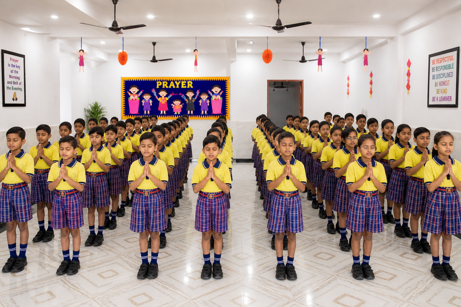 Morning Prayer - Krishna Public School